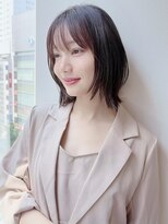 ケーツー エソラ池袋店(K-two)&nbsp;簡単楽ちん！丸顔さんおすすめくびれボブ*ボブカット*ボブヘア