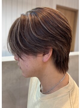 メンズバイココテラス 豊中(men's by cocoterace) ハイライト/メンズカット/メンズカラー