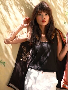 チョビー(Chobii) [chobii]933ゆるふわロング☆モテ髪パーマ☆フリンジバングYuki