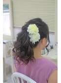 ゆるふわツイストポニー