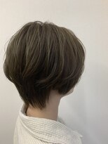 パチャールヘアー(PACAR HAIR)&nbsp;お洒落ショート×ミントベージュ