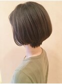 【morio鶴瀬】丸みショートボブ