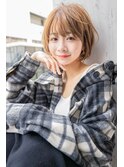 sungoose ショートボブニュアンスカラーセンターパート