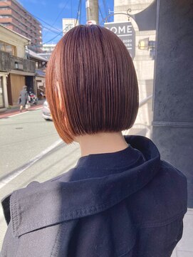 カムジーヘッドカミノウラ(COMEGHEAD KAMINOURA) ミニマムボブ#ピンク#オレンジ