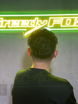 グリーディーフォックス 代々木(Greedy FOX) かき上げヘア/サイドパート/韓国マッシュ/フェードカット/代々木