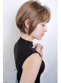 大人かわいい×上品×ひし形ショートボブ/吉祥寺クレドガーデン