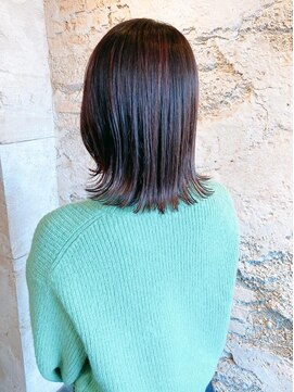 フロール 上大岡(Flor) 【Flor上大岡】*外ハネロブ+ショコラブラウン*