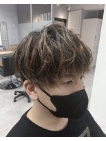 モク(mok)&nbsp;王道マッシュ×無造作パーマ