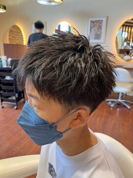 ビアンコ(BlANCO) 刈上げ束感ショート