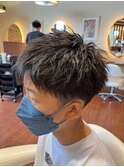 刈上げ束感ショート