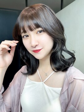 アルバム 銀座(ALBUM GINZA) ミディアムレイヤー_インナーグレージュピンクベージュ_9565