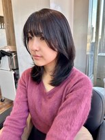 アリスバイアフロート 自由が丘(ALICe by AFLOAT) レイヤーカット¥顔まわりカット