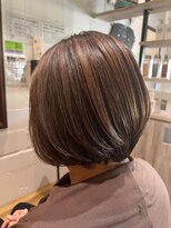 チアー ヘアリラクゼーション(cheer HAIRRELAXATION)&nbsp;白髪ぼかしショート