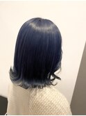 美白効果*ネイビーブルー