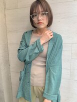 ラレイ ハラジュク(Lalei harajuku)&nbsp;顔周りレイヤー×ミニボブ/切りっぱなしボブ