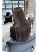 艶髪酸性ストレート/グレーベージュ