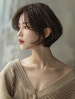 アルトリスト(Altruist Aging×HAIR&SPA)&nbsp;★ダークアッシュ大人ガーリーボブ着物似合わせカット/髪質改善