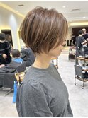 30代40代50代絶壁解消ひし形小顔前下がりショートボブ【NAYU】★