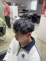 ミオ(Mio) 滋賀/南草津/メンズ美容室/波巻きツイストスパイラルパーマ