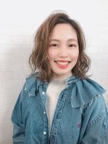 ニスル 町田店(NISURU)&nbsp;似合わせカット/大人ガーリー/ダークアッシュ/着物/町田/町田駅