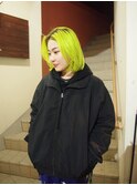 ♪フェイスレイヤー×ライムグリーン♪