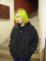 コレットヘアー ザモリオカ(Colette HAIR the MORIOKA)&nbsp;♪フェイスレイヤー×ライムグリーン♪