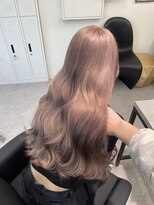 ペレ 渋谷(PELE)&nbsp;イメチェン/ホワイトブロンド/外ハネボブ/ワイドバング/渋谷