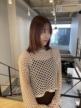 ヌープヘアーアイス(NUUP.hair ici) 大人ガーリー大人美人透明感髪質改善ニュアンスくすみカラー