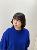 デジタルパーマピンク系カラービビッドプラスピンク混ぜた