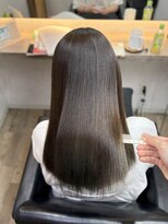 シュガー バイ エクラート 立川南口店(SUGAR by ECLART)&nbsp;【オリーブカラー×縮毛矯正】#髪質改善#美髪矯正#縮毛矯正