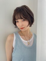 グリーン(green)&nbsp;カノ:パーマ風スッキリショート