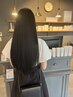 【ご新規様限定OPEN記念♪】カット＋透明感カラー＋縮毛矯正＋TR　