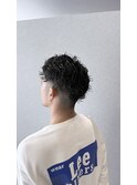 【Lowe'  men's】 ツーブロック×無造作パーマ