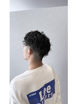 ロエ(Lowe')&nbsp;【Lowe'  men's】 ツーブロック×無造作パーマ
