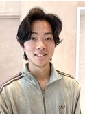 【吉井】メンズパーマ／ナチュラルカラー/20代30代