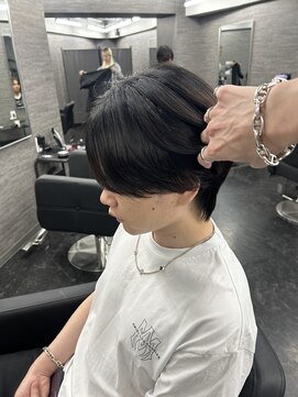 ローグ(ROGUE) 縮毛矯正×ラウンドマッシュ