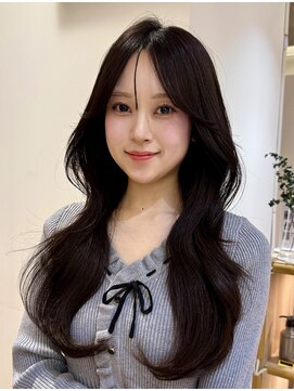 バイオレットジェム(Violet`jem) 韓国小顔ヘアロングヘア2wayバングMI-78