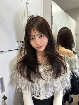 ロンドガーネット 池袋(Lond garnet) 暗めカラー/韓国風巻き/レイヤーカット/髪質改善/縮毛矯正/池袋