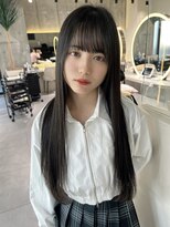 ロンドメリア 天神大名店(Lond Melia)&nbsp;着物ヘア/大人ガーリー/ダークアッシュ/似合わせカット