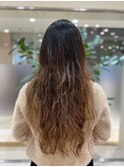 ロングウェーブスタイル