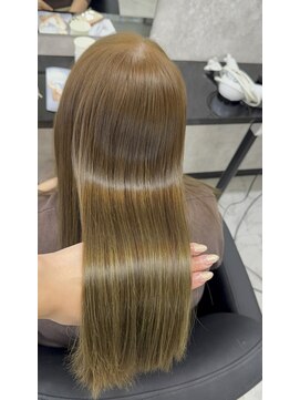 アンダーバーマッティーナ(UNDRvr mattina) オリーブベージュ　水素トリートメント　2.8