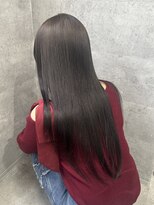 ルイス(L'wis)&nbsp;透けるブラウン学割U24ケアブリーチ渋谷10代20代30代Wカラー暗髪