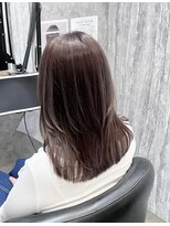 ブリーズ(BREAZE) レイヤー×ラベンダーベージュカラー