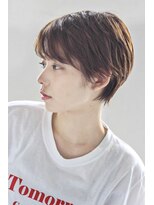 パージュ 代々木公園(Page)&nbsp;マニッシュショート×フォギーベージュ×シルキーカラー