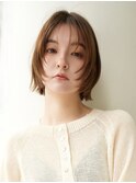 レイヤーカット/前髪/クールショート/イメチェン/小顔ヘア/ボブ