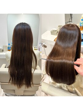 シンシア 銀座(sinsia) 湿気や暑くなる前にストレートで美髪をキープ!