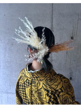 gram02【7月1日 NEW OPEN（予定）】 の写真/【結婚式やイベントに】特別な日はいつもより素敵に。お洒落×個性が溢れる主役級ヘアアレンジ♪