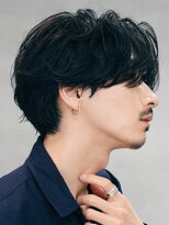 フィフス 天神大名(fifth)&nbsp;天神大名メンズパーマシャドウパーマシースルーマッシュウルフ