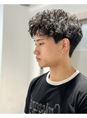シャドウパーマ シースルーマッシュ フェザーパーマ
