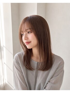 ロウイ 下北沢(LOAWe) #LOAWe style 「ハッシュカット　グレージュ」